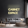 Néon personnalisé - CABINET
ESPACE Laboiteaneon