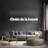 Néon personnalisé - Chalet de la ... Laboiteaneon