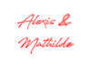 Néon personnalisé - Alexis &
Mat... Laboiteaneon