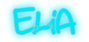 Néon personnalisé - Elia Laboiteaneon