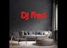 Néon personnalisé - Dj Fred Laboiteaneon