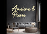 Néon personnalisé - Ameline &
Pi... Laboiteaneon