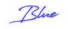 Néon personnalisé - Blue Laboiteaneon