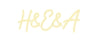 Néon personnalisé - H&E&A Laboiteaneon