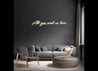 Néon personnalisé - All you need ... Laboiteaneon