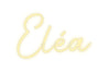 Néon personnalisé - Eléa Laboiteaneon
