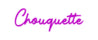 Néon personnalisé - Chouquette Laboiteaneon