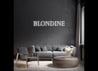 Néon personnalisé - Blondine Laboiteaneon