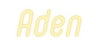 Néon personnalisé - Aden Laboiteaneon