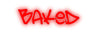 Néon personnalisé - Baked Laboiteaneon