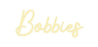 Néon personnalisé - Bobbies Laboiteaneon
