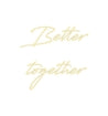 Néon personnalisé - Better
toget... Laboiteaneon
