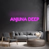 Néon personnalisé - ANJUNA DEEP Laboiteaneon