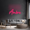 Néon personnalisé - Ambre Laboiteaneon