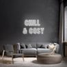 Néon personnalisé - Chill 
& Cosy Laboiteaneon