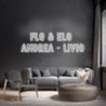 Néon personnalisé - Flo & Elo 
A... Laboiteaneon