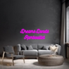 Néon personnalisé - Dreams Donuts... Laboiteaneon