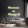 Néon personnalisé - Bienvenue 
a... Laboiteaneon